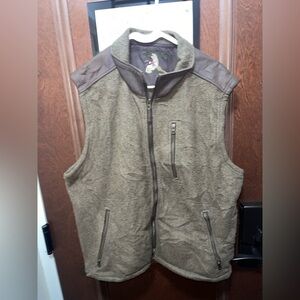 Orvis Men's Brown Sportsman Vest Size XL